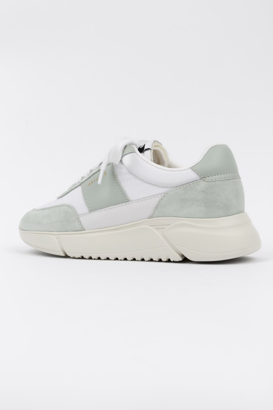 White / Dusty Sage Axel Arigato Genesis Vintage Runner Women's Sneakers South Africa | ZA0622-97