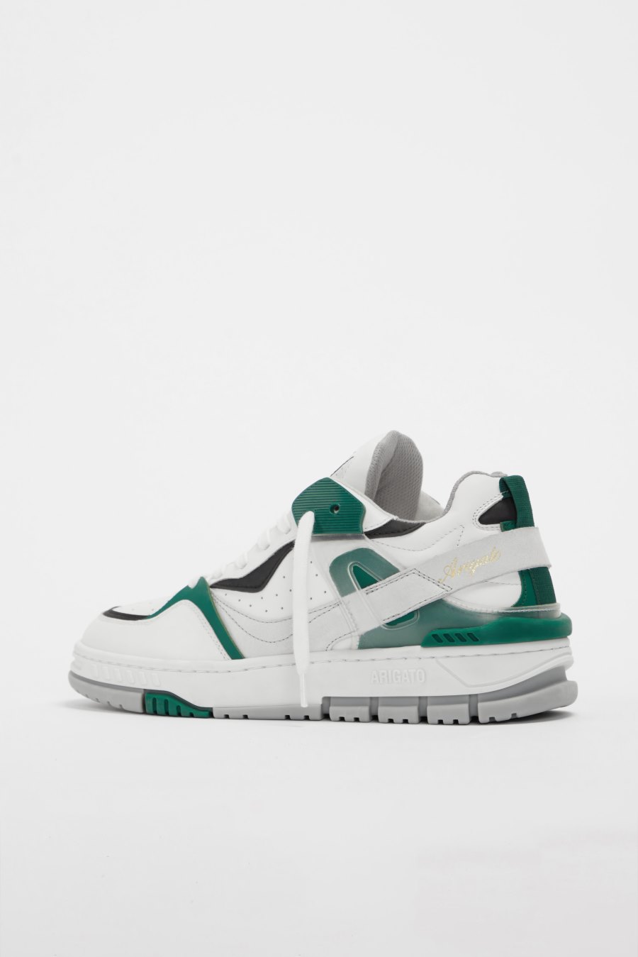 White / Green Axel Arigato Astro Men's Sneakers South Africa | ZA3451-49