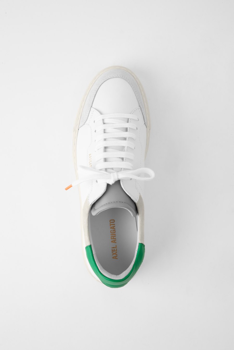 White / Green Axel Arigato Clean 180 Men's Sneakers South Africa | ZA8001-03