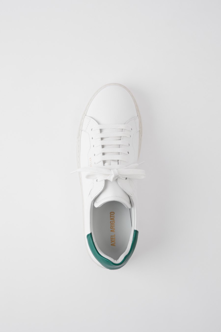 White / Green Axel Arigato Clean 180 Men's Sneakers South Africa | ZA9472-71