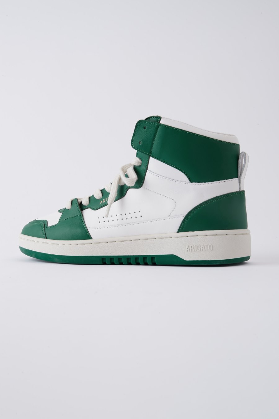 White / Green Axel Arigato Dice Hi Men's Sneakers South Africa | ZA8169-60