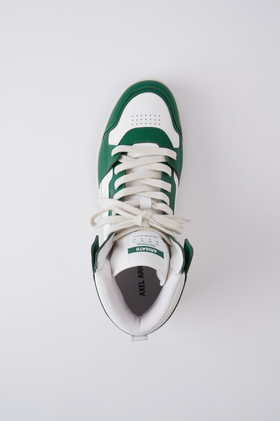 White / Green Axel Arigato Dice Hi Men's Sneakers South Africa | ZA8169-60