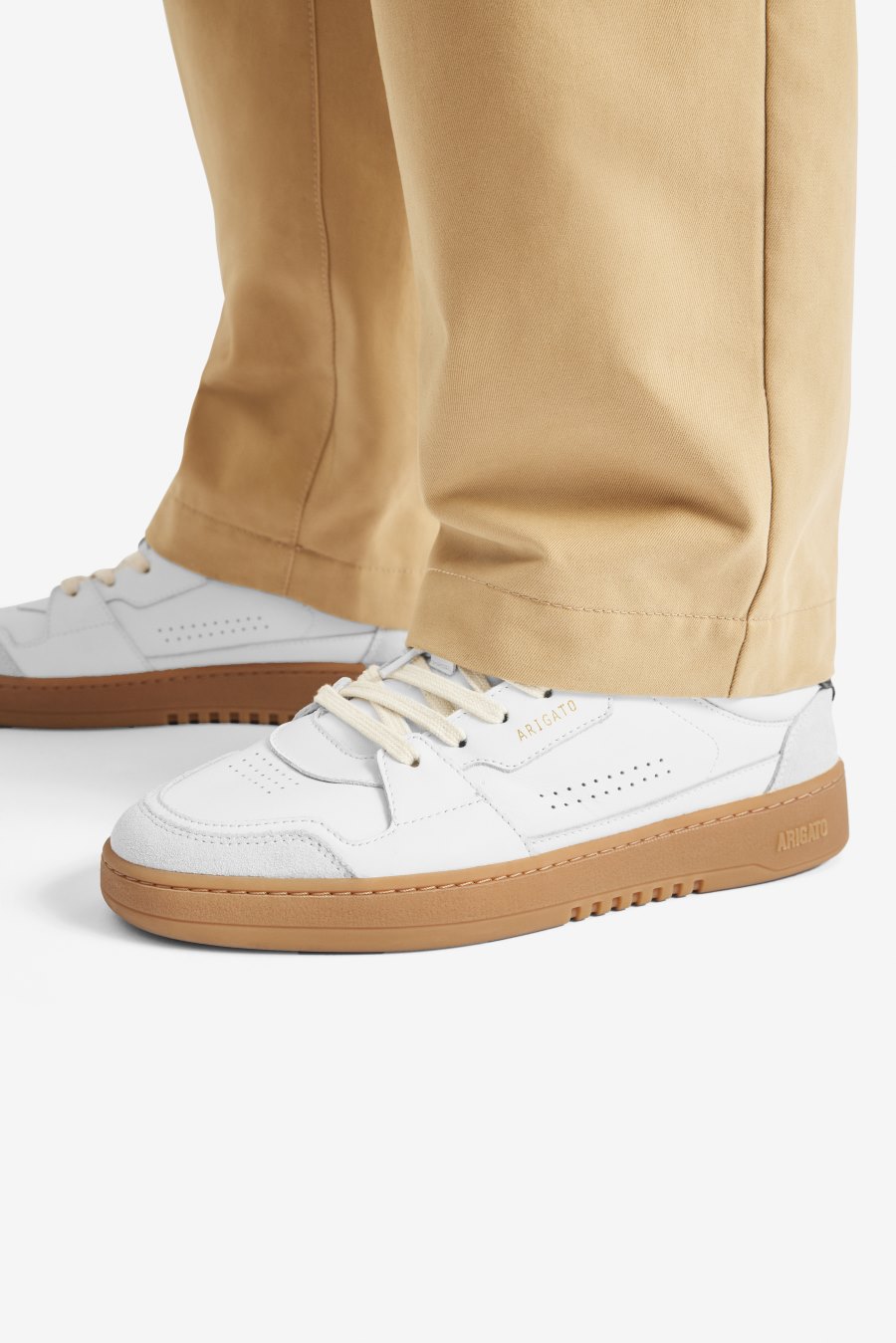 White / Gum Axel Arigato Dice Lo Men's Sneakers South Africa | ZA1193-25