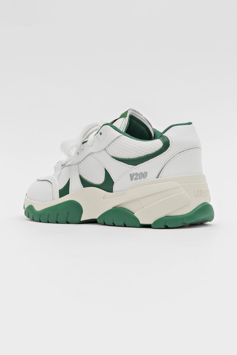 White / Kale Green Axel Arigato Catfish Lo Men's Sneakers South Africa | ZA8700-67