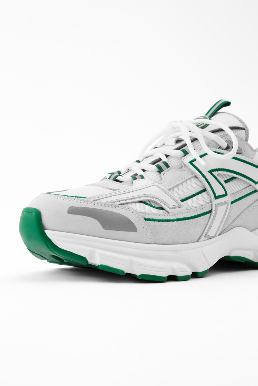 White / Kale Green Axel Arigato Marathon R-Trail Women's Sneakers South Africa | ZA4173-24