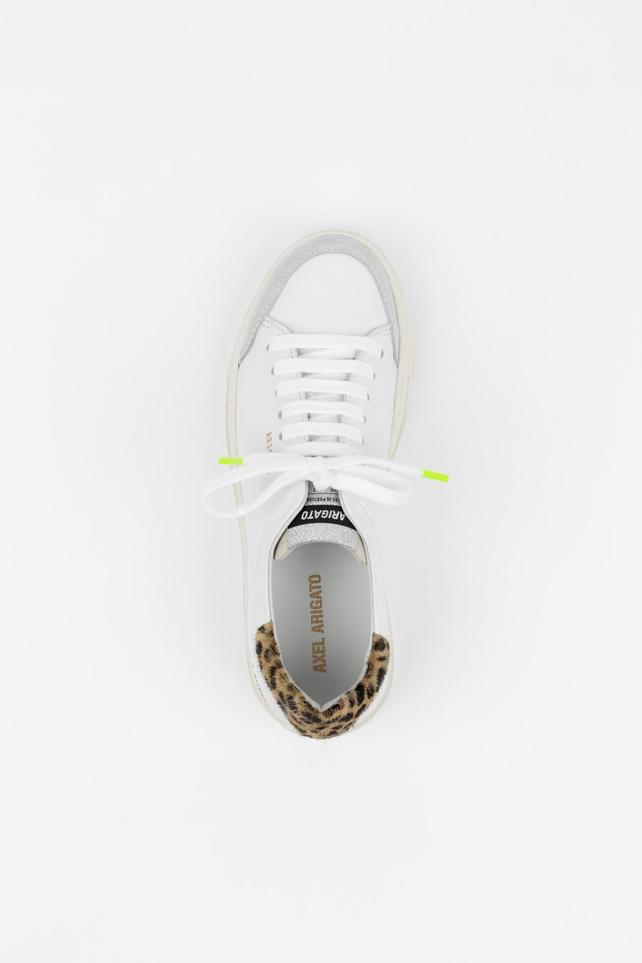 White / Leopard / Cremino Axel Arigato Clean 90 Triple Women's Sneakers South Africa | ZA9384-79