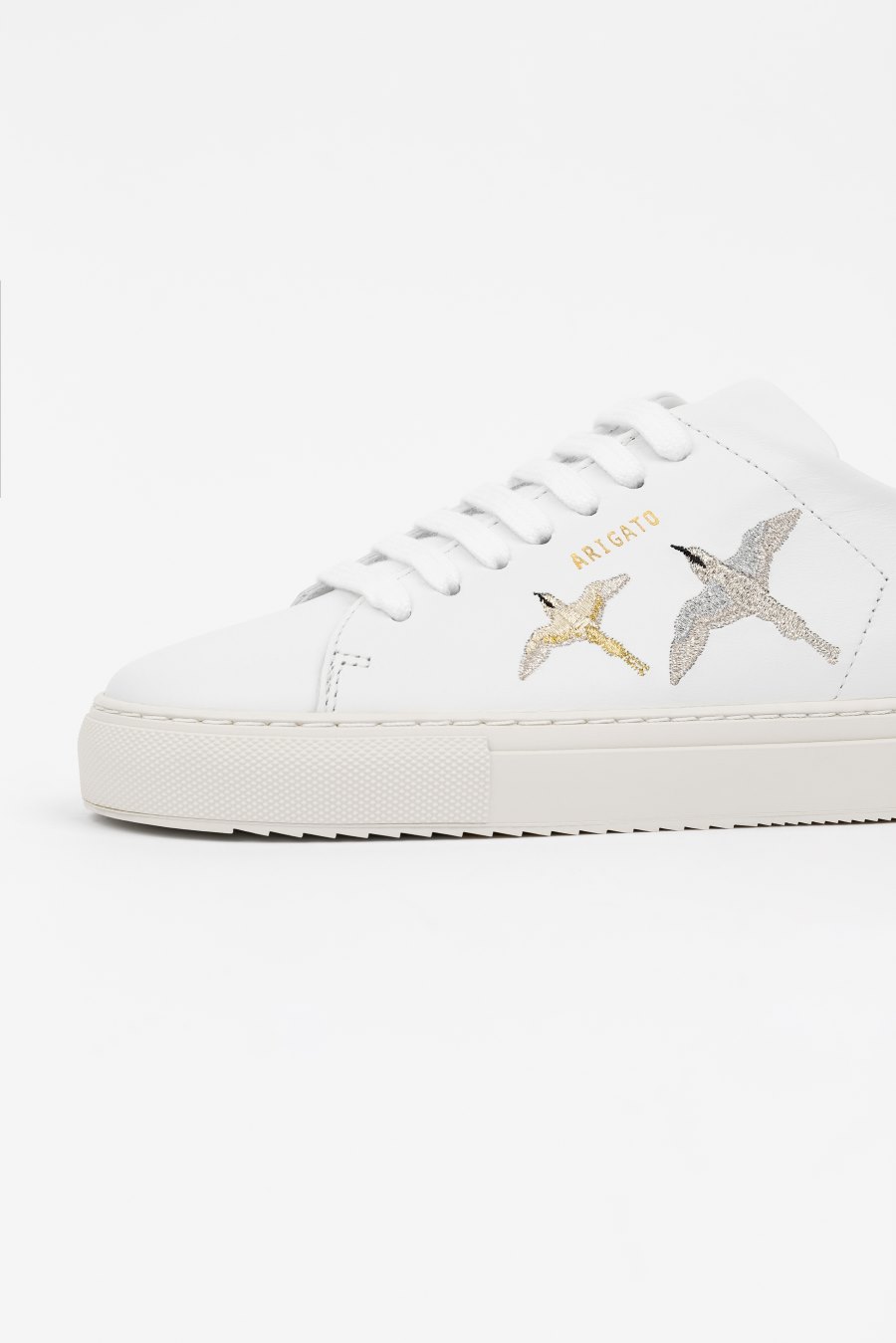 White / Metallic Axel Arigato Clean 90 Bee Bird Women's Sneakers South Africa | ZA8091-28