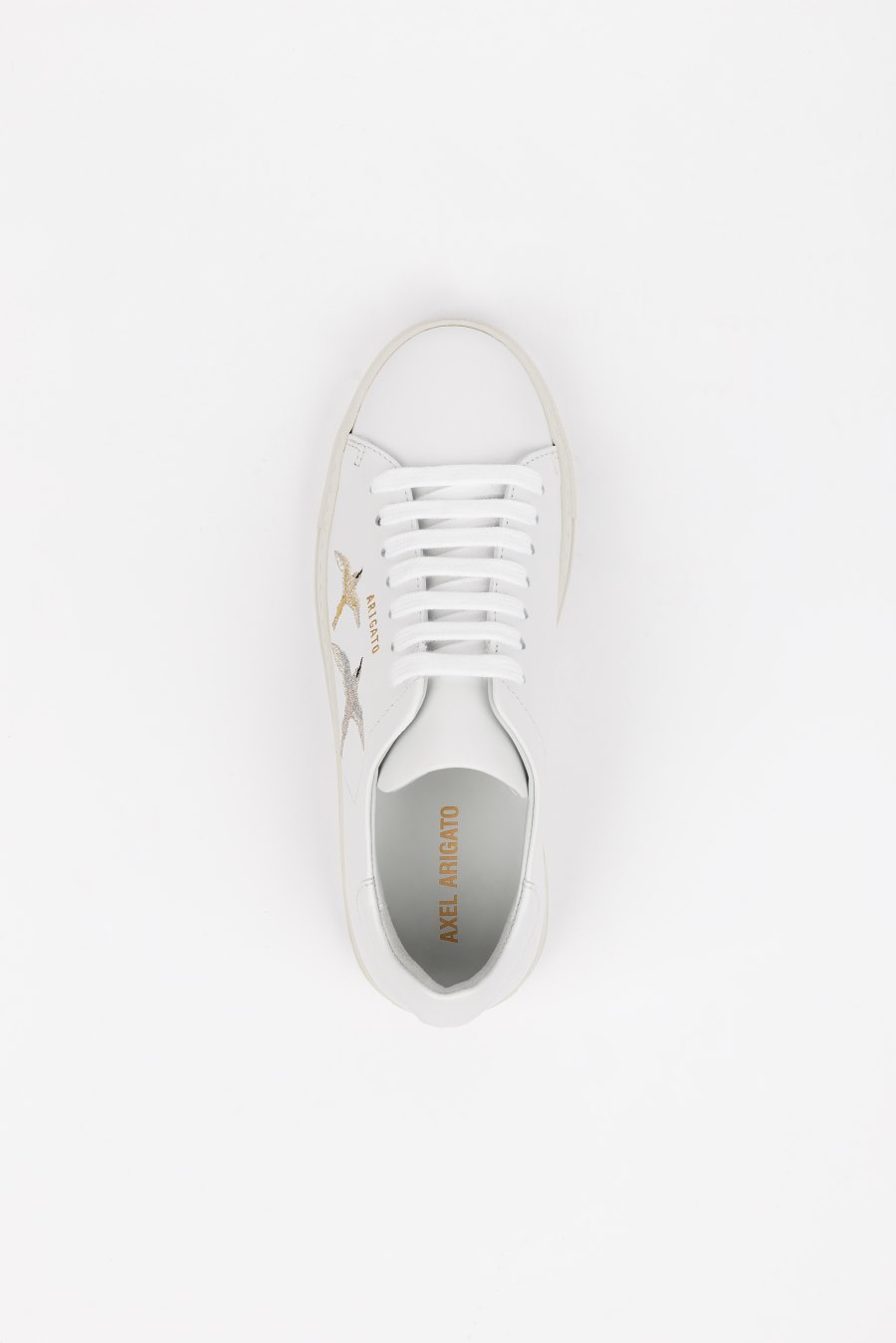 White / Metallic Axel Arigato Clean 90 Bee Bird Women's Sneakers South Africa | ZA8091-28