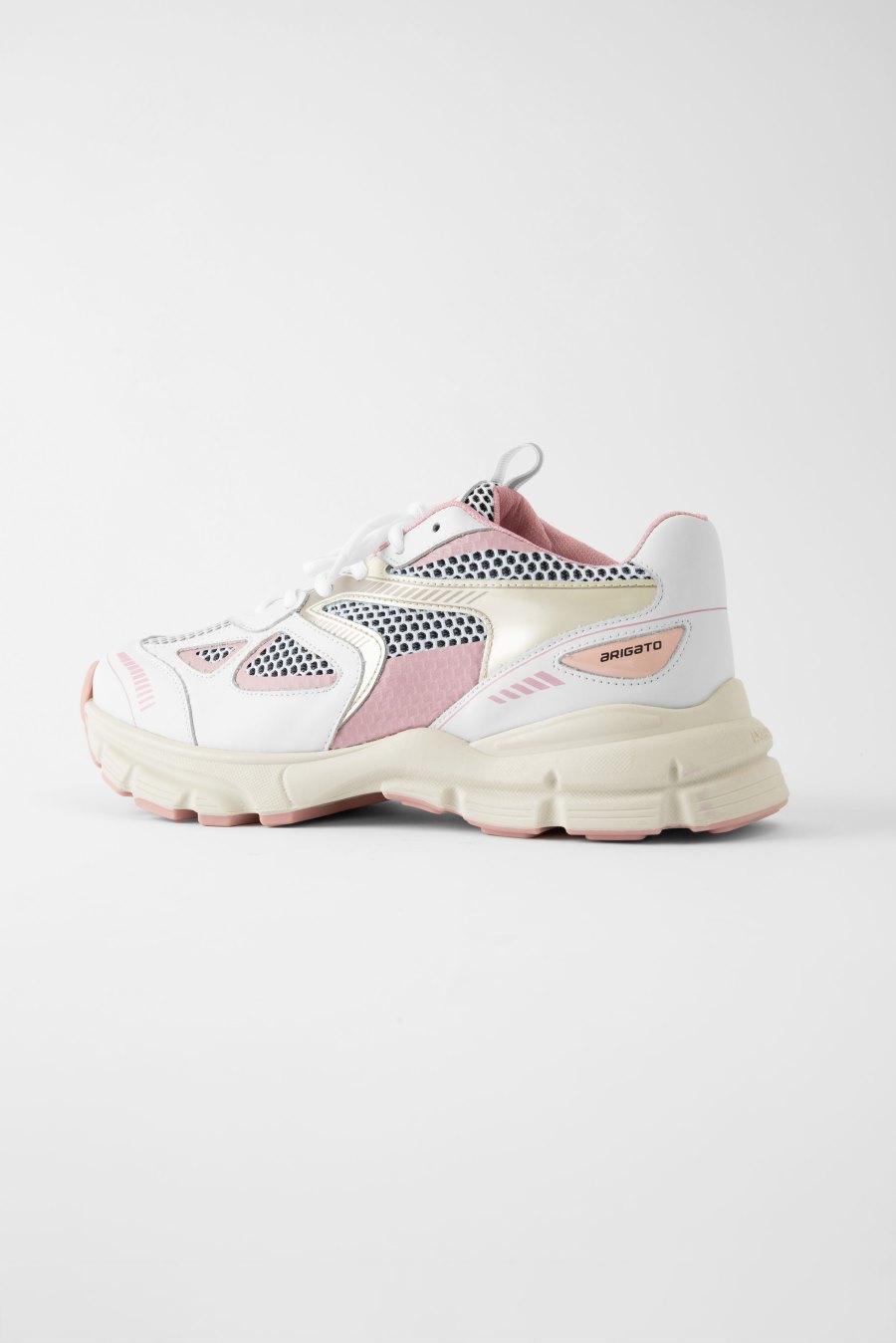 White / Pink Axel Arigato Marathon Runner Women's Sneakers South Africa | ZA2071-74