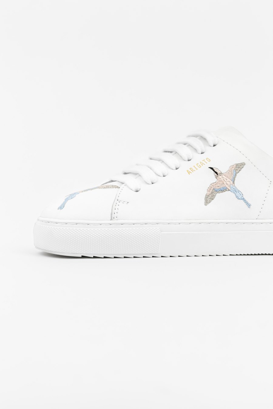 White / Pink / Blue Axel Arigato Clean 90 Bee Bird Women's Sneakers South Africa | ZA3692-40