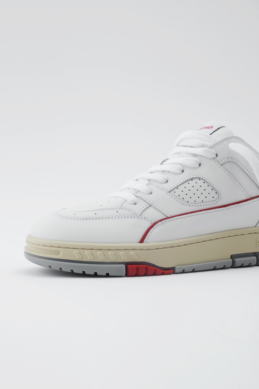 White / Red Axel Arigato Area Lo Men's Sneakers South Africa | ZA4928-79