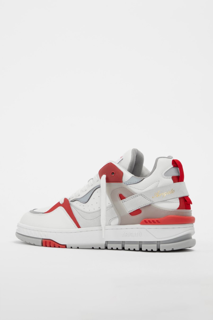 White / Red Axel Arigato Astro Men's Sneakers South Africa | ZA7339-21