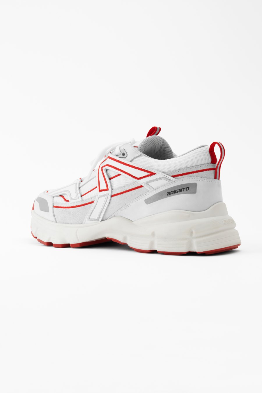 White / Red Axel Arigato Marathon R-Trail Women's Sneakers South Africa | ZA3343-98