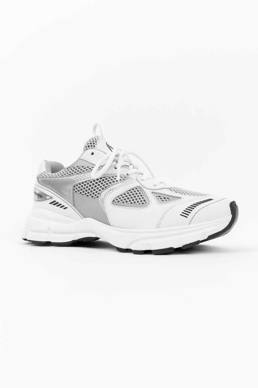 White / Silver Axel Arigato Marathon Runner Women's Sneakers South Africa | ZA2599-86