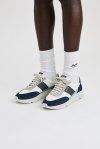 White / Navy Blue